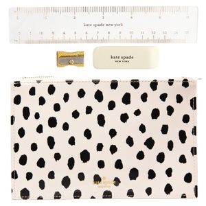 Kate Spade Pencil Case NWT with Accessories